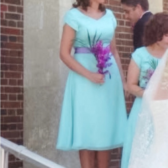 Vintage Style Cocktail Dress | Size 4P - Picture 3 of 4